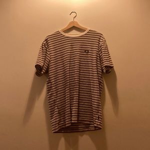 VANS stripped & textured Tee